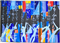 Laila Benhalima - Liberation 1 - 18, 5 x  9 cm triptyque - Technique mixte 2017